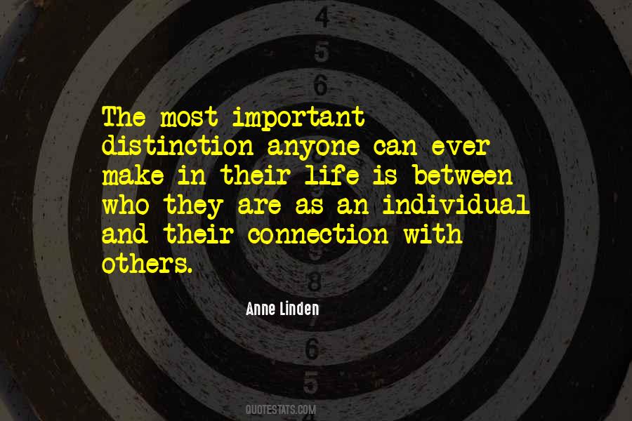 Quotes About Distinction #1188035