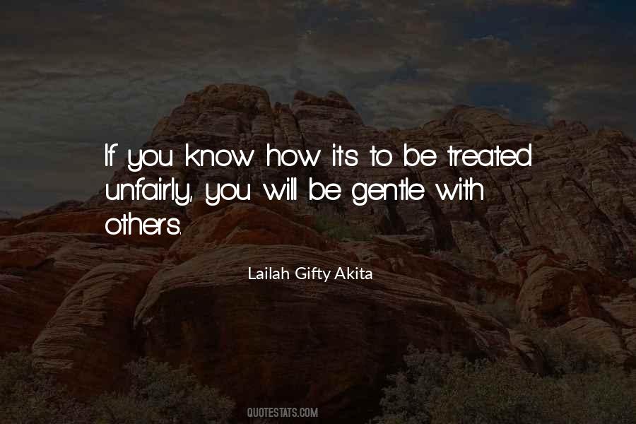 Be Gentle Quotes #1344677
