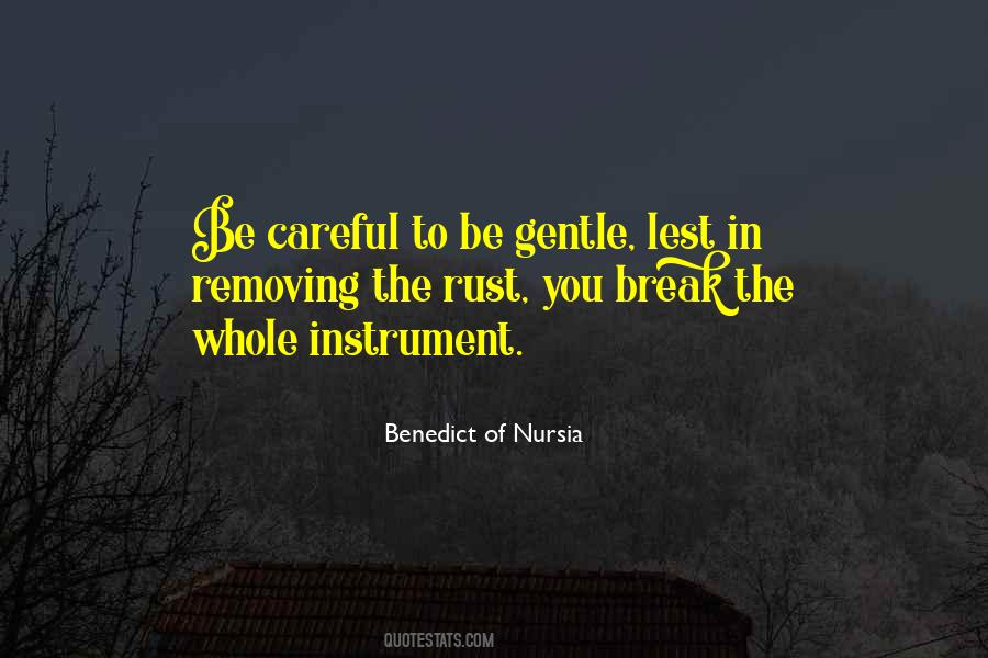 Be Gentle Quotes #1548088