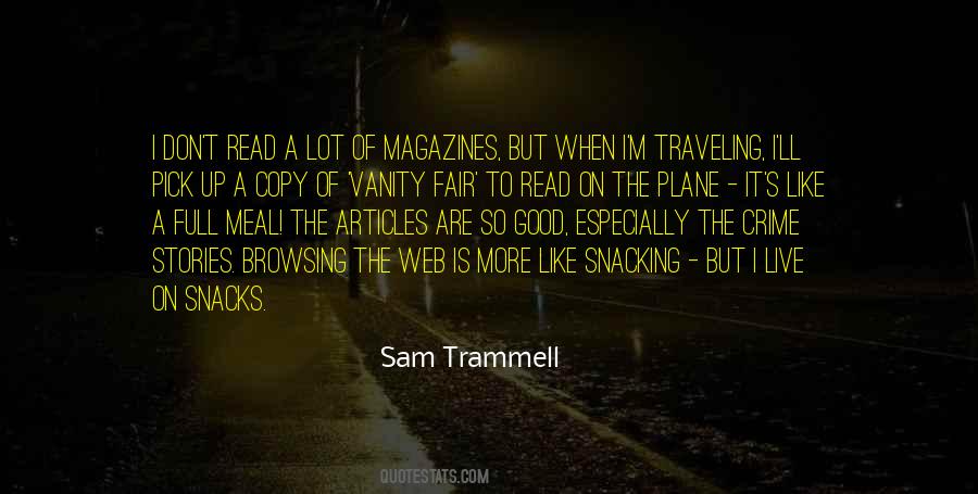 Quotes About Trammell #1573067