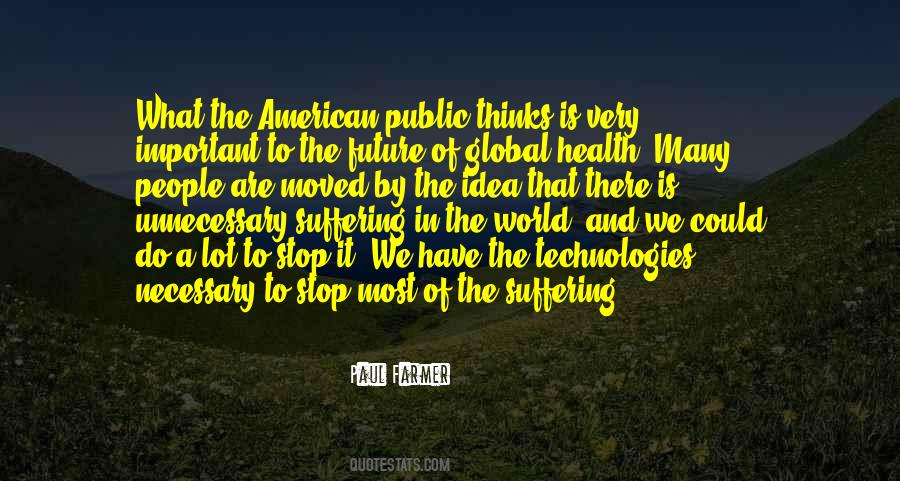 Quotes About Global Health #1128663