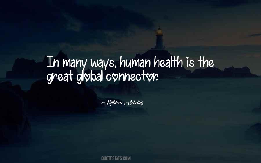 Quotes About Global Health #1340852