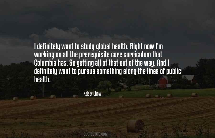 Quotes About Global Health #472906