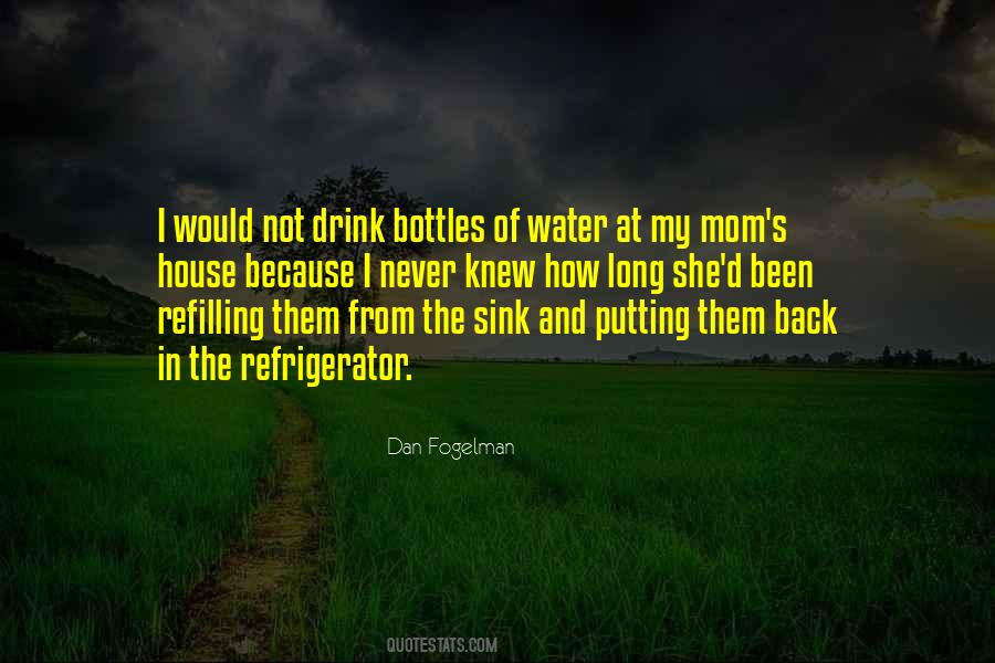 Quotes About Water Bottles #441022