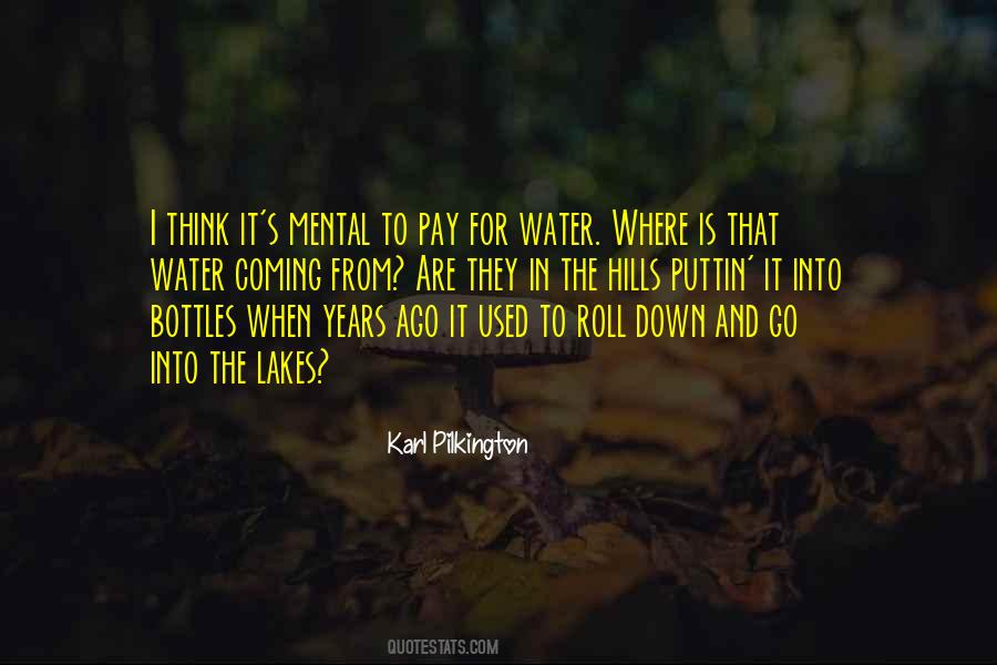 Quotes About Water Bottles #615370