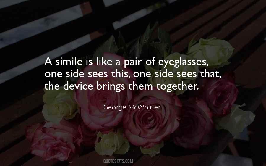 My Eyeglasses Quotes #1323040