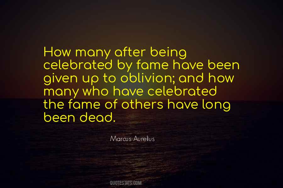 Quotes About Being Celebrated #1382266