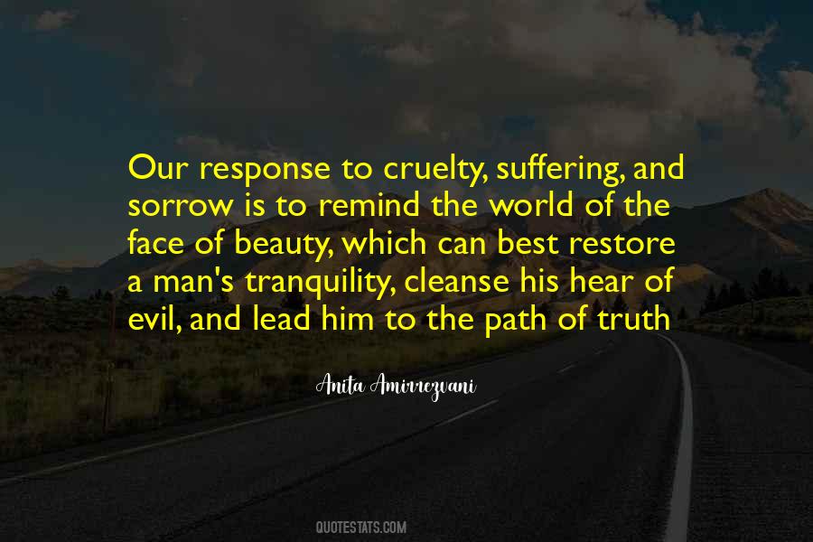 Quotes About Evil And Suffering #1036975