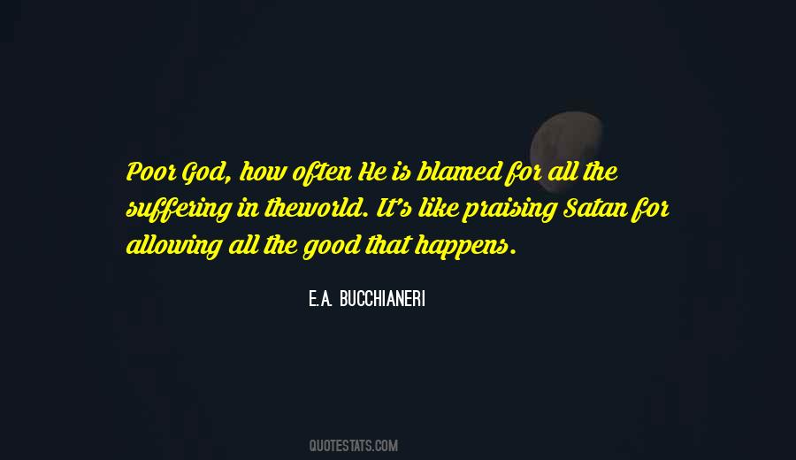 Quotes About Evil And Suffering #1779989