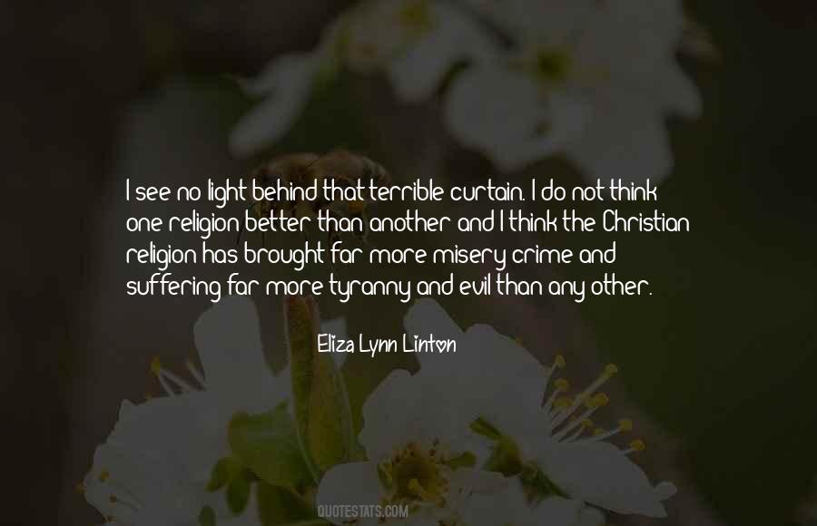 Quotes About Evil And Suffering #82232