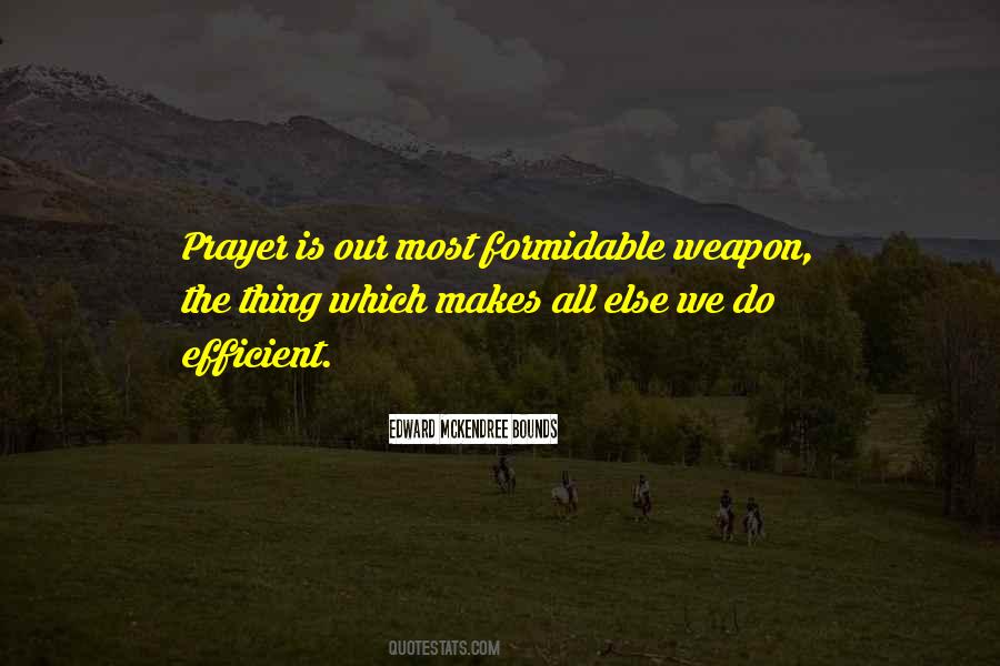 Prayer Bounds Quotes #609234