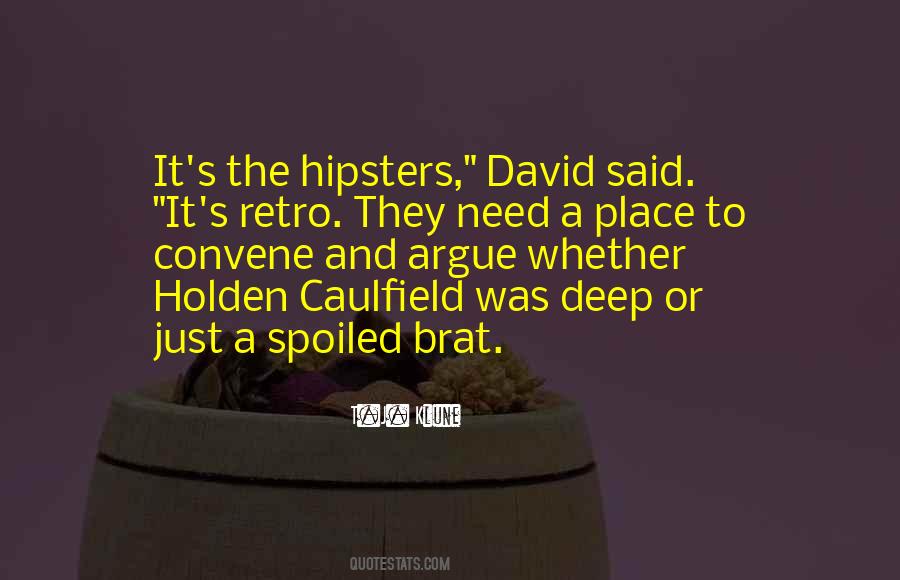 Quotes About Holden Caulfield #1670433