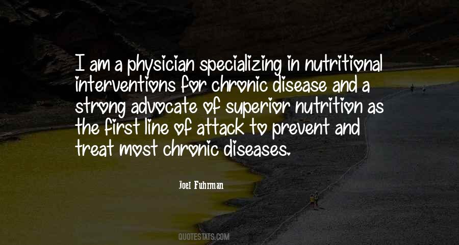 Quotes About Chronic Diseases #1758419