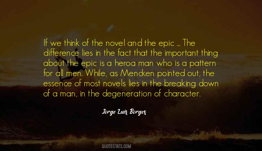 Quotes About A Man Character #25962
