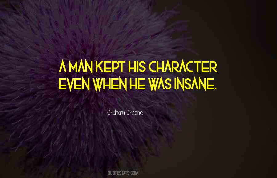 Quotes About A Man Character #27332