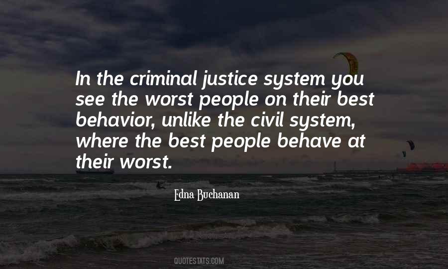 Quotes About Justice System #49089