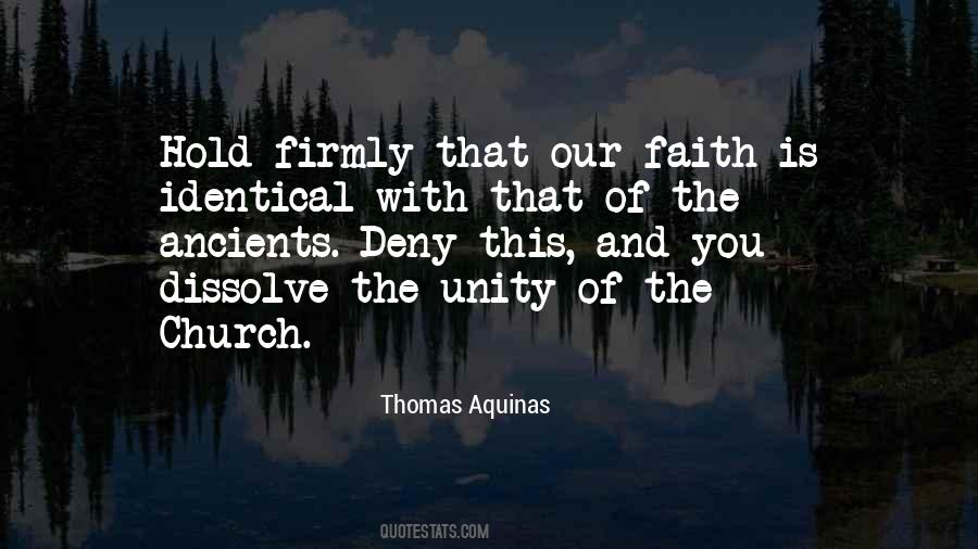 Quotes About Church Unity #690561