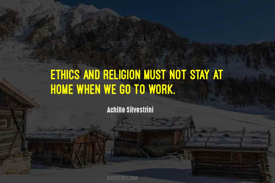 Ethics Work Quotes #287878