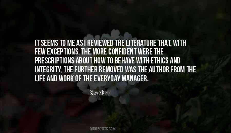 Ethics Work Quotes #770531