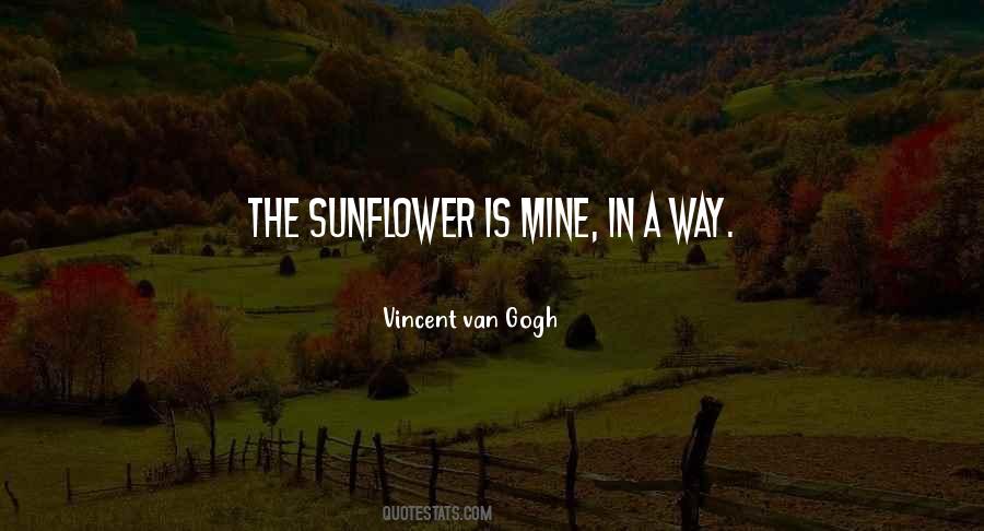 Sunflowers Van Gogh Quotes #1668883