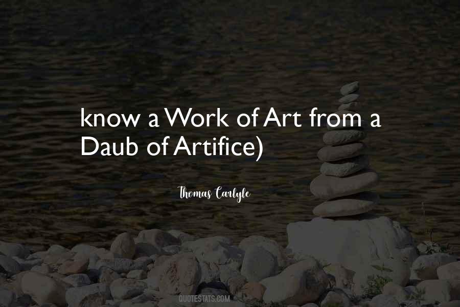 Quotes About Artifice #209806