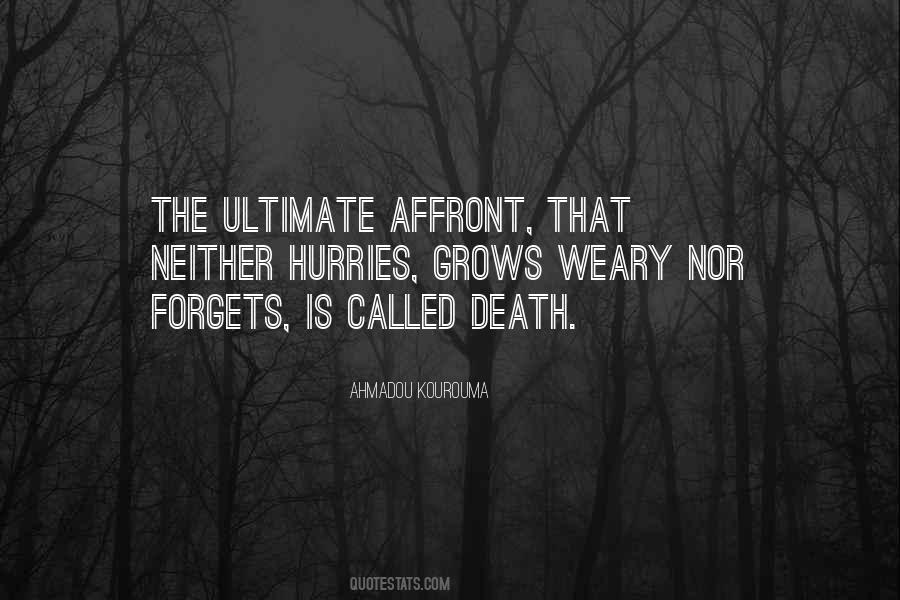 Quotes About The Inevitability Of Death #1116201
