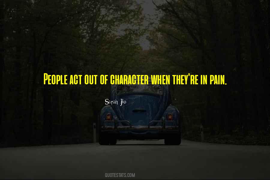 People In Pain Quotes #191708