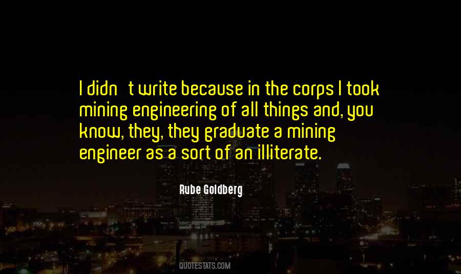 Quotes About Mining Engineering #1659414