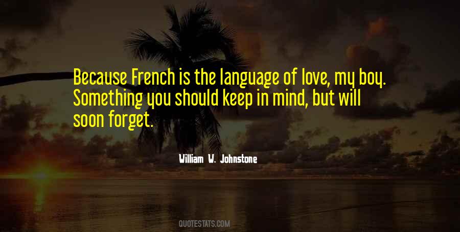 Quotes About Language Of Love #1859874
