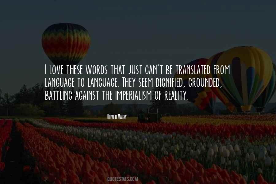 Quotes About Language Of Love #213235