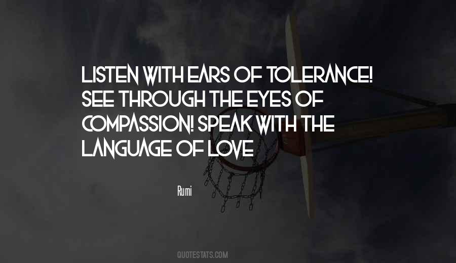 Quotes About Language Of Love #633081