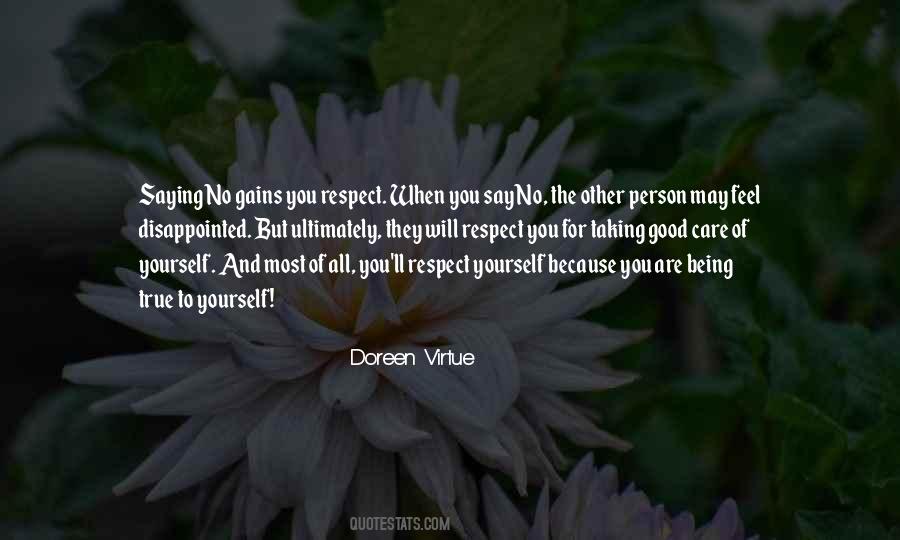 Quotes About Care And Respect #1026088