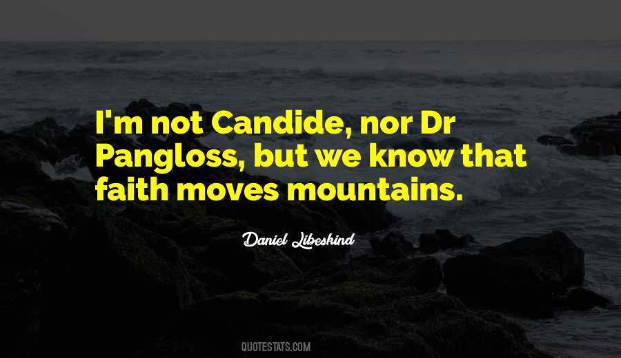 Quotes About Pangloss #1308708