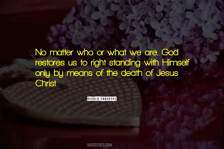 Quotes About Death Of Jesus #1211309