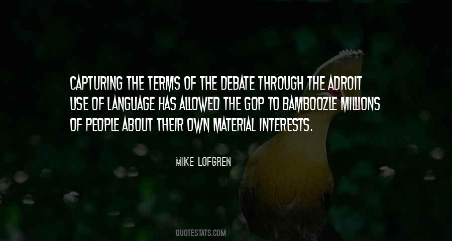 Quotes About Debate #1832934