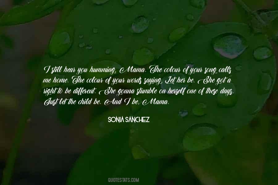 Words Of A Mother Quotes #1487108