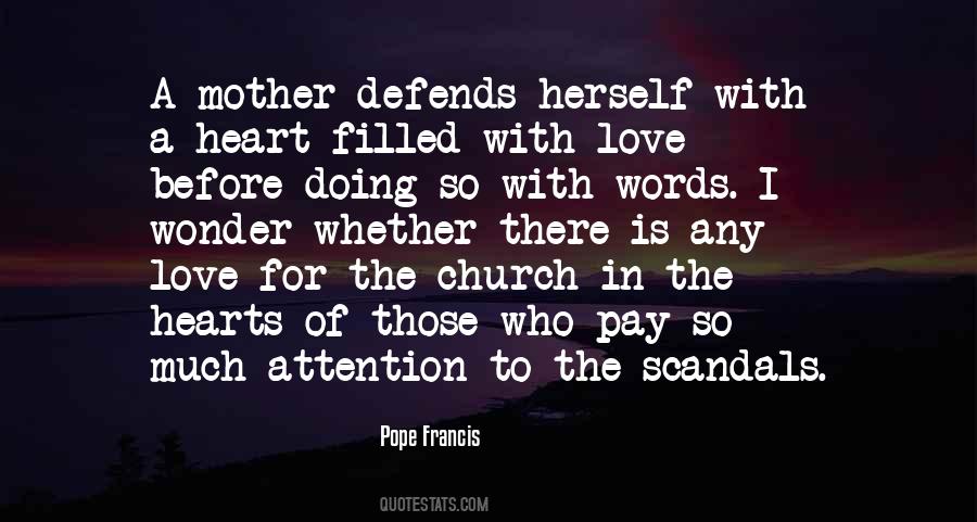 Words Of A Mother Quotes #1657614