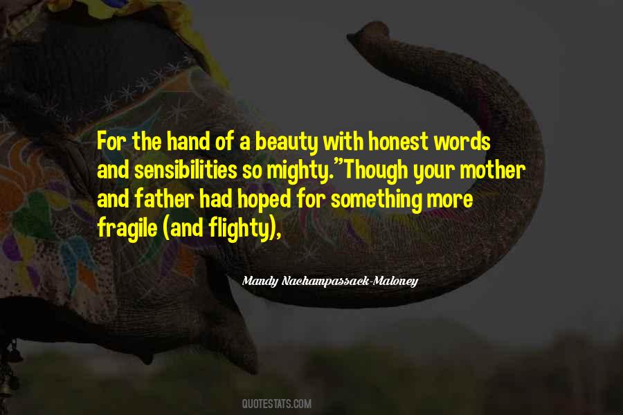 Words Of A Mother Quotes #168289