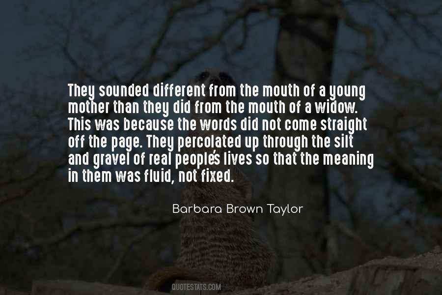 Words Of A Mother Quotes #1716838