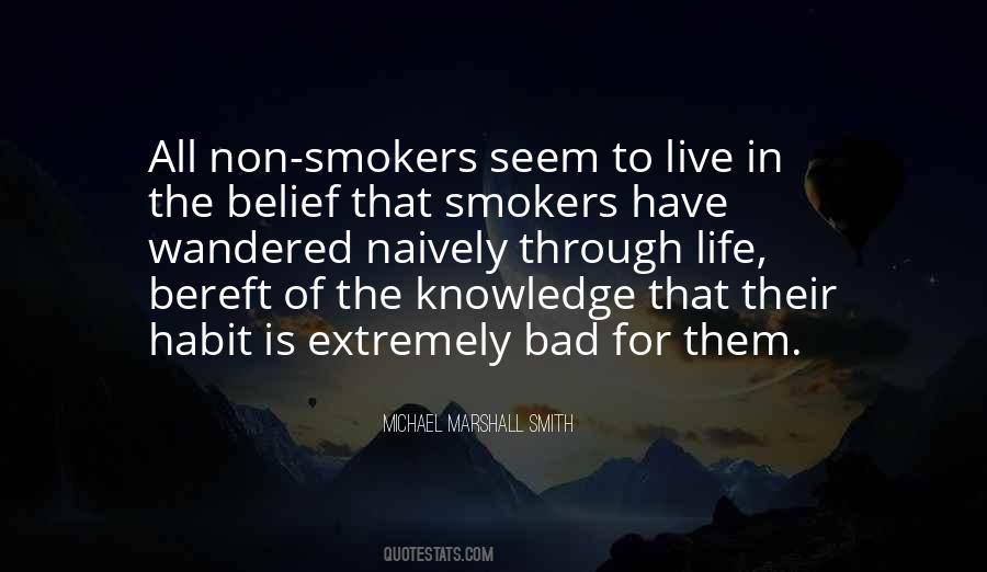 Quotes About Non Smokers #1112362