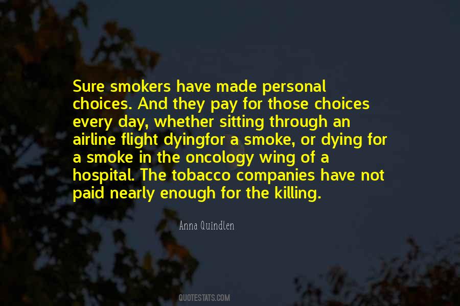 Quotes About Non Smokers #300129