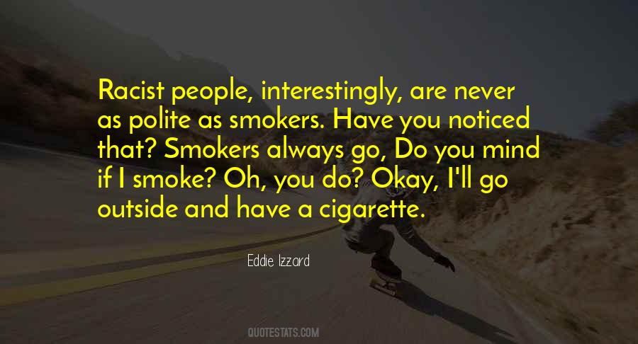 Quotes About Non Smokers #70635
