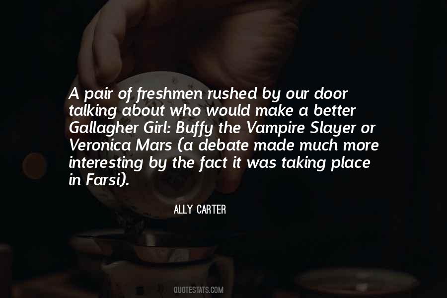 Gallagher Girl Quotes #152186