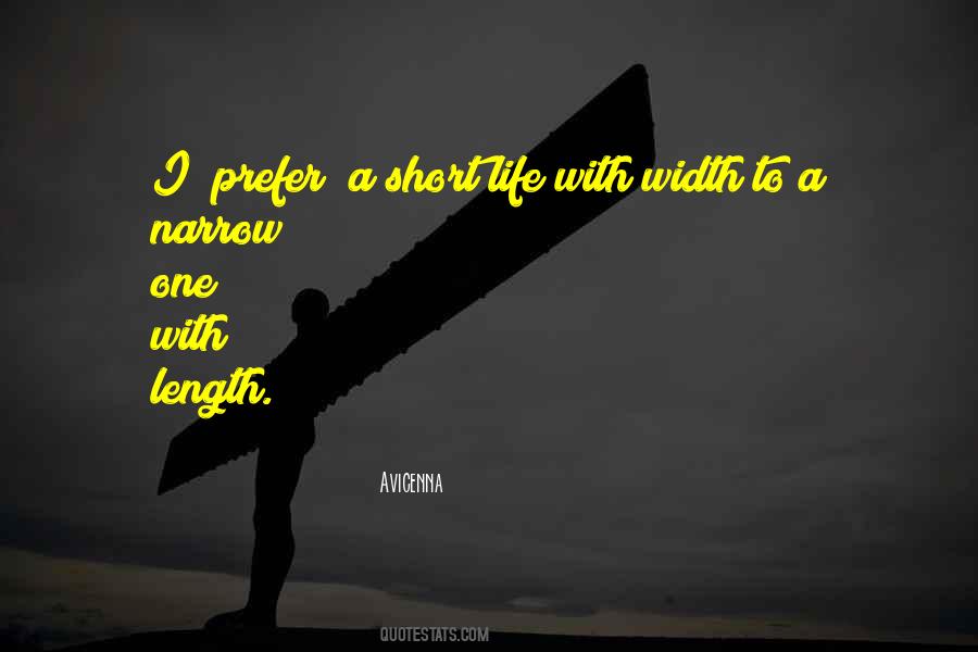 Length And Width Quotes #1210179