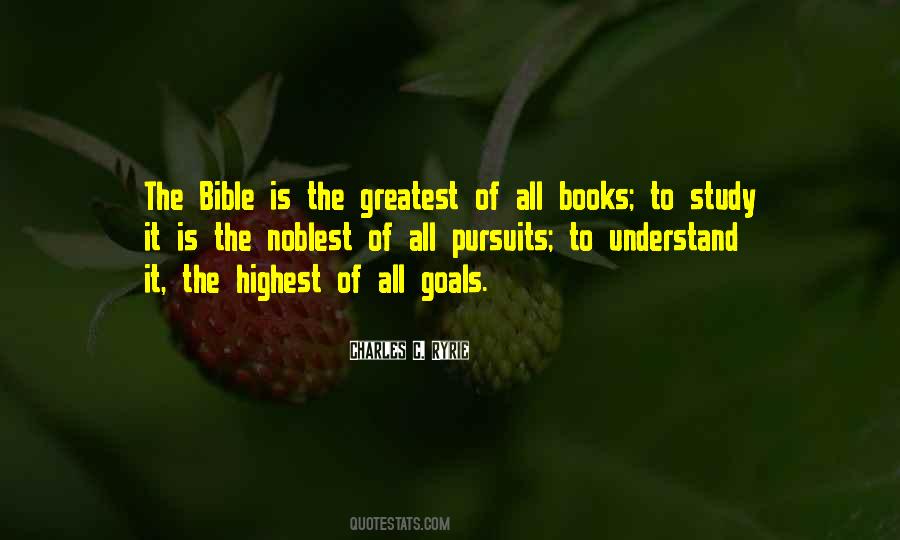 Goals Bible Quotes #146372