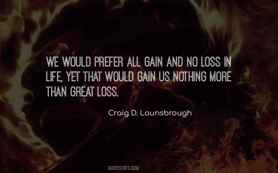 Great Loss Quotes #288025