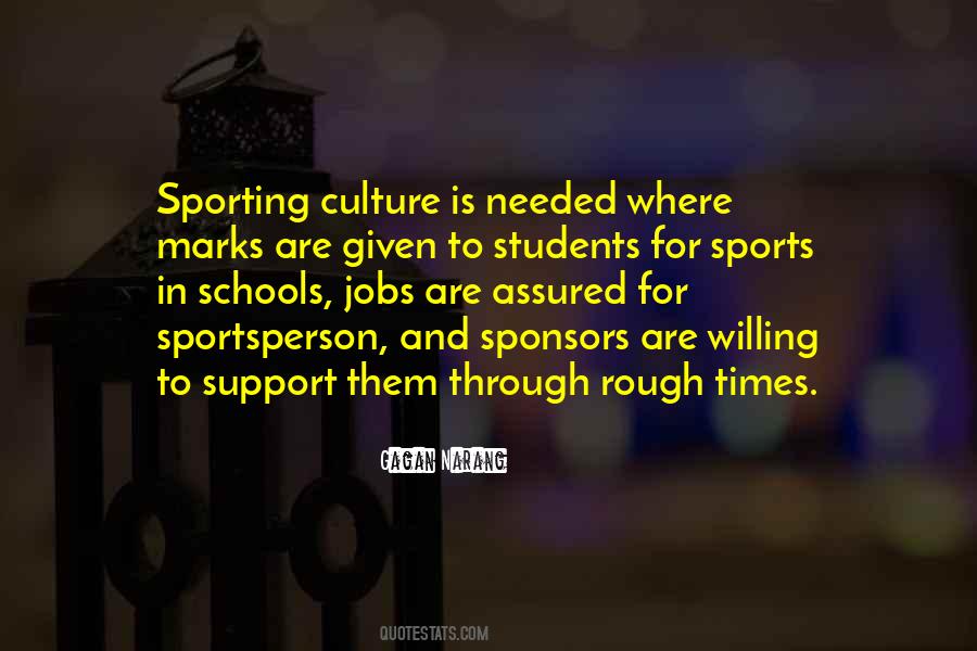 Quotes About Culture In Sports #1804855