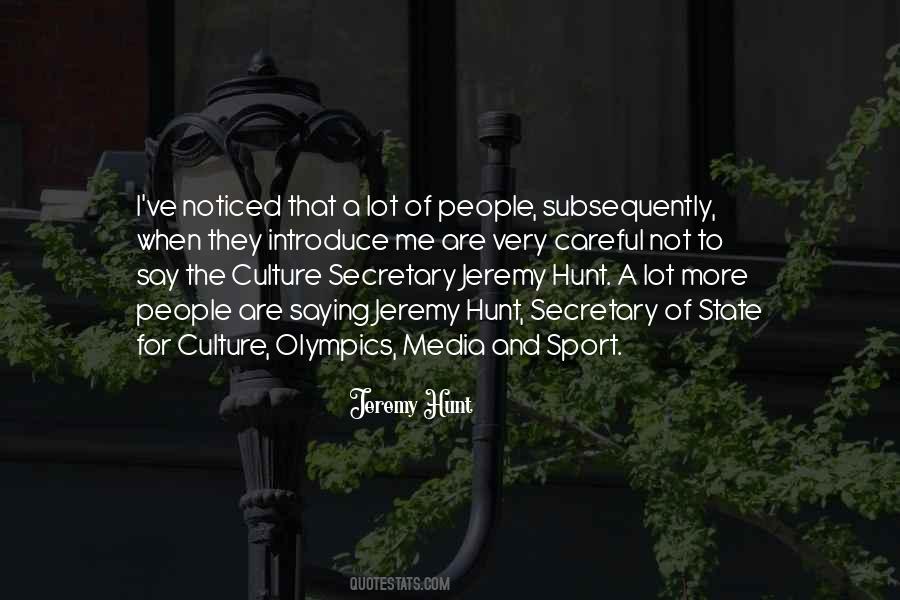 Quotes About Culture In Sports #1807724