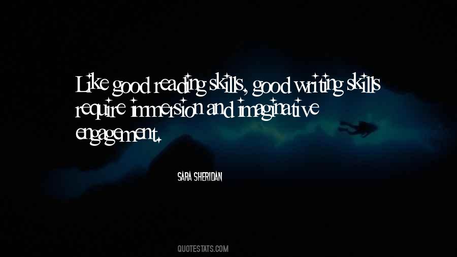 Quotes About Good Writing Skills #1429671