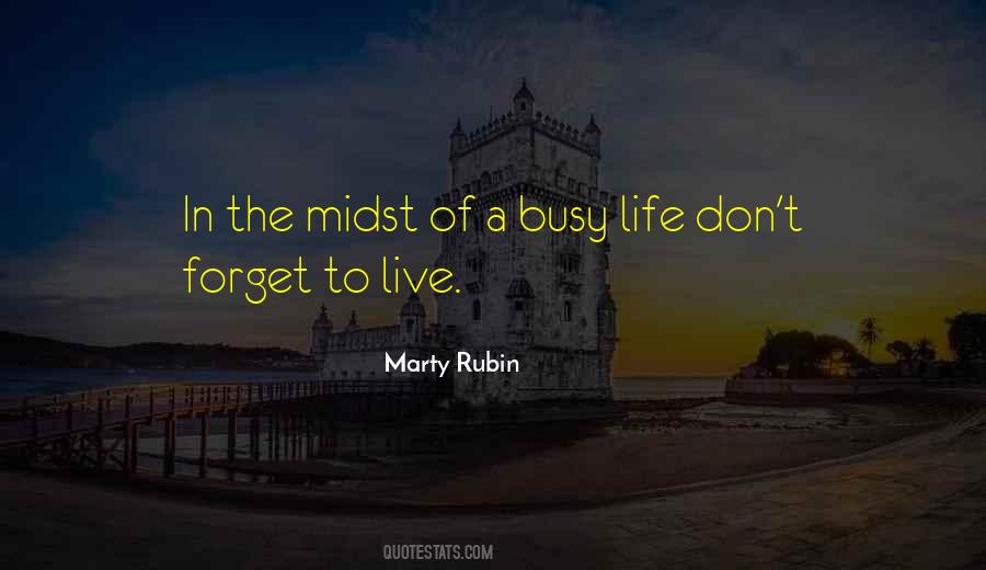 Quotes About The Busy Life #197337